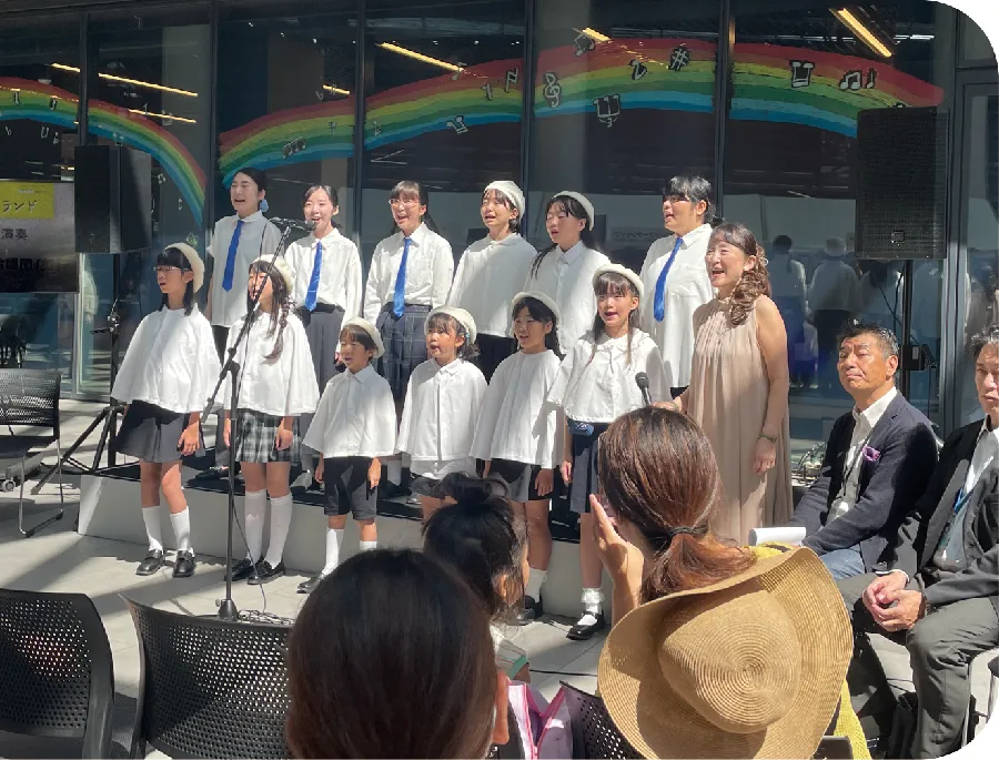 屋外イベントの様子